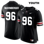 Youth NCAA Ohio State Buckeyes Sean Nuernberger #96 College Stitched Authentic Nike White Number Black Football Jersey IP20L35PE